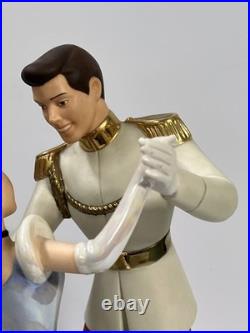 WDCC Cinderella & Prince Charming So This Is Love Figurine withCOA & Box