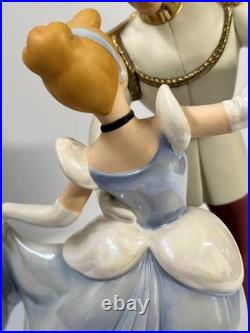 WDCC Cinderella & Prince Charming So This Is Love Figurine withCOA & Box