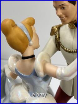 WDCC Cinderella & Prince Charming So This Is Love Figurine withCOA & Box