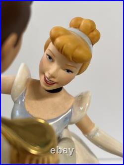 WDCC Cinderella & Prince Charming So This Is Love Figurine withCOA & Box