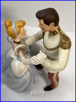 WDCC Cinderella & Prince Charming So This Is Love Figurine withCOA & Box