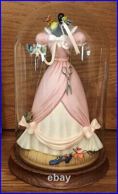 WDCC Cinderella Scene Dress, Dome, Book, Lucifer, Mice, Birds, Bruno, Title