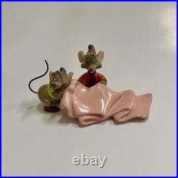 WDCC Cinderella Surprise! Mice in Sewing Basket AND Jaq Gus with Ribbon. No Box