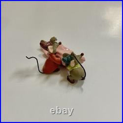 WDCC Cinderella Surprise! Mice in Sewing Basket AND Jaq Gus with Ribbon. No Box