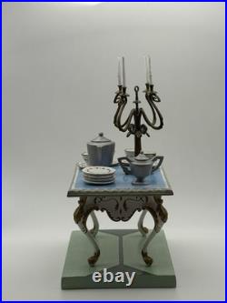 WDCC Cinderella TEA IS SERVED Lady Tremaine's Table Box & COA 1217944 Disney
