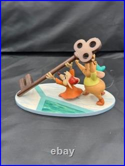 WDCC Cinderella's Jaq and Gus with Key Saving Cinderelly and WDCC Button