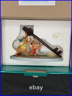 WDCC Cinderella's Jaq and Gus with Key Saving Cinderelly and WDCC Button