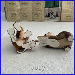 WDCC Cinderella's Opening Title, Cinderella, Bruno, Lucifer & 50th Anniv Pin Set