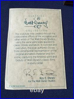 WDCC Cinderella's Sewing Book Disney Classics Collection Box COA Stand Retired
