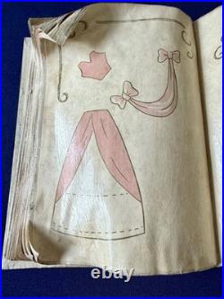 WDCC Cinderella's Sewing Book Disney Classics Collection Box COA Stand Retired