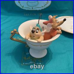 WDCC Cinderella's Tea for Two with Royal Doulton Saucer, Event Button & Rare Apron