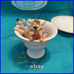 WDCC Cinderella's Tea for Two with Royal Doulton Saucer, Event Button & Rare Apron