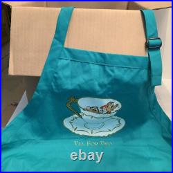 WDCC Cinderella's Tea for Two with Royal Doulton Saucer, Event Button & Rare Apron