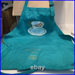 WDCC Cinderella's Tea for Two with Royal Doulton Saucer, Event Button & Rare Apron