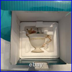 WDCC Cinderella's Tea for Two with Royal Doulton Saucer, Event Button & Rare Apron