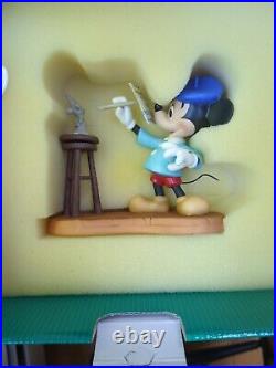 WDCC Creating a Classic Mickey Mouse WDCC 10th Anniversary Figure in Box COA N