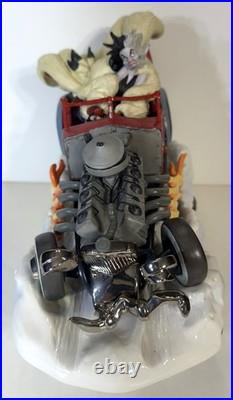 WDCC (Cruela) De Vil on Wheels L. E. Figurine