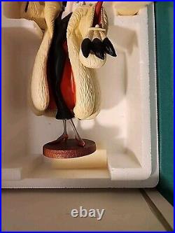 WDCC Cruella De Vil 101 Dalmations Figurine In Box & COA Walt Disney Classics