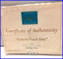 WDCC DISNEY GILL from FINDING NEMO titled Nobody Touch Him NIB