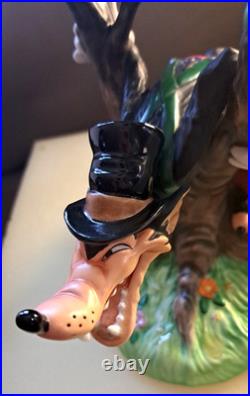 WDCC DISNEY WHO'S AFRAID OF THE BIG BAD WOLF Limited Edition with box COA