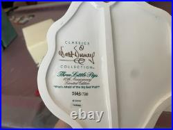 WDCC DISNEY WHO'S AFRAID OF THE BIG BAD WOLF Limited Edition with box COA