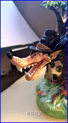 WDCC DISNEY WHO'S AFRAID OF THE BIG BAD WOLF Limited Edition with box COA