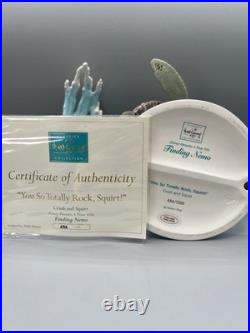 WDCC DISNEY'YOU SO TOTALLY ROCK, SQUIRT!' LIMITED EDITION 454/1500 With COA BOX