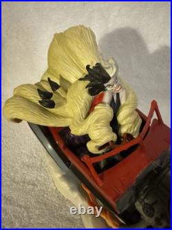 WDCC De Vil On Wheels #169/500 101 Dalmatians Villain Cruella De Vil
