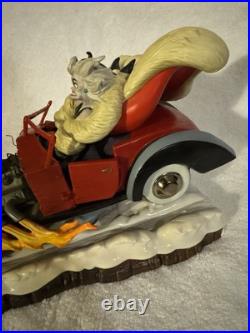 WDCC De Vil On Wheels #169/500 101 Dalmatians Villain Cruella De Vil