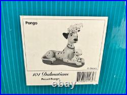 WDCC Disney 101 Dalmations PROUD PONGO With COA & Original Box Mint