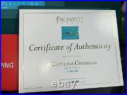 WDCC Disney A Castle For Cinderella Enchanted Places with COA & Original Box