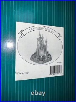 WDCC Disney A Castle For Cinderella Enchanted Places with COA & Original Box