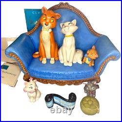 WDCC Disney ARISTOCATS Duchess O'Malley Toulouse Berlioz Marie Set of 8 pieces