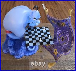 WDCC Disney Aladdin Genie And Carpet Im Losing To A Rug Box COA #2637 Of 12500