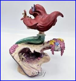 WDCC Disney Ariel Figurine The Little Mermaid Seahorse Surprise in Box with COA