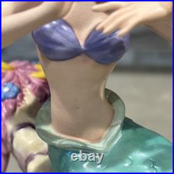 WDCC Disney Ariel Figurine The Little Mermaid'Seahorse Surprise' in Box withCOA