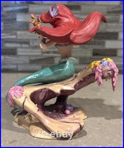 WDCC Disney Ariel Figurine The Little Mermaid'Seahorse Surprise' in Box withCOA