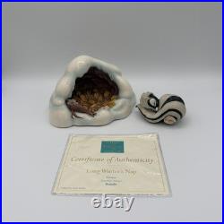 WDCC Disney Bambi Flower Long Winter's Nap #4004662 With COA Papers Kent Melton