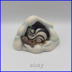WDCC Disney Bambi Flower Long Winter's Nap #4004662 With COA Papers Kent Melton