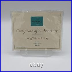 WDCC Disney Bambi Flower Long Winter's Nap #4004662 With COA Papers Kent Melton