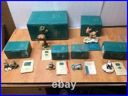 WDCC Disney Bambi Set of 6 Thumper Flower Friend Owl Sisters Disney Anniversary