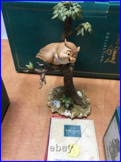 WDCC Disney Bambi Set of 6 Thumper Flower Friend Owl Sisters Disney Anniversary