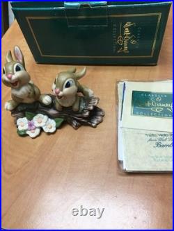 WDCC Disney Bambi Set of 6 Thumper Flower Friend Owl Sisters Disney Anniversary
