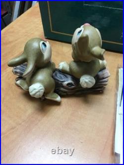 WDCC Disney Bambi Set of 6 Thumper Flower Friend Owl Sisters Disney Anniversary