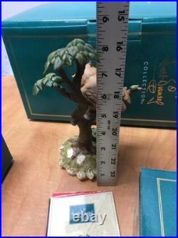 WDCC Disney Bambi Set of 6 Thumper Flower Friend Owl Sisters Disney Anniversary