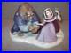 WDCC Disney Beast & Belle She Didn't Shudder at My Paw Box & COA