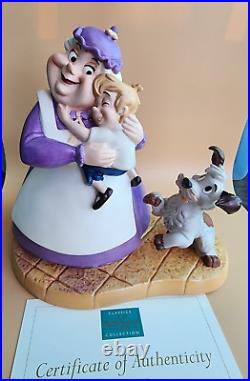 WDCC Disney Beauty and the Beast The Curse is Broken Mrs. Potts & Chip Figurine