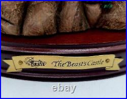 WDCC Disney Beauty and the Beast's Castle 10 Figurine in Box with COA