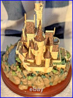 WDCC Disney Beauty & the Beast Beast's Castle Enchanted Places withBox Retired
