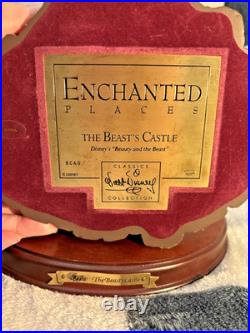 WDCC Disney Beauty & the Beast Beast's Castle Enchanted Places withBox Retired
